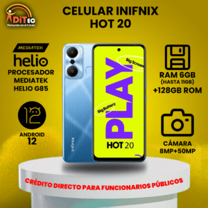 Celular Infinix Hot 20 Ditec CF copia