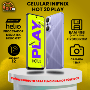 Celular Infinix Hot 20 play Ditec CF copia