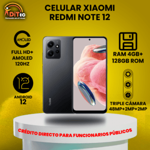 Celular Xiaomi Redmi Note 12 Ditec CF copia