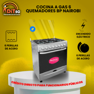 Cocina BP Nairobi 6 quemadores Ditec CF copia