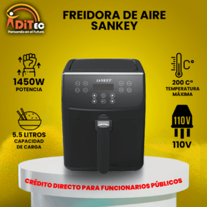 Freidora de aire Sankey Ditec MT 00372 cf copia