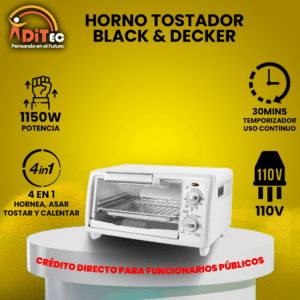 Horno tostador BD Ditec MT 00236 cf copia