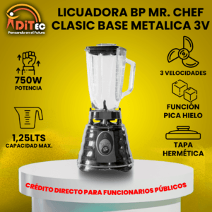 Licuadora MR Chef Clasic Ditec MT 00391 cf copia
