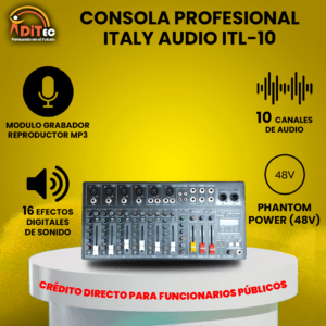 Mezclador profesional ItalyAudio Ditec CF copia