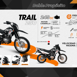Moto Trail 250 ditec
