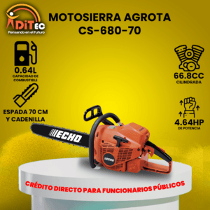 Motosierra Agrota CS 680 70 Ditec MT 00536 copia